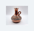 Vintage Mejias Polonio Spanish Studio Pottery Copper Lustre Jug - 16cms