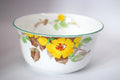 Very Rare Art Deco Shelley Yellow Roses Sugar Small Bowl c1930s