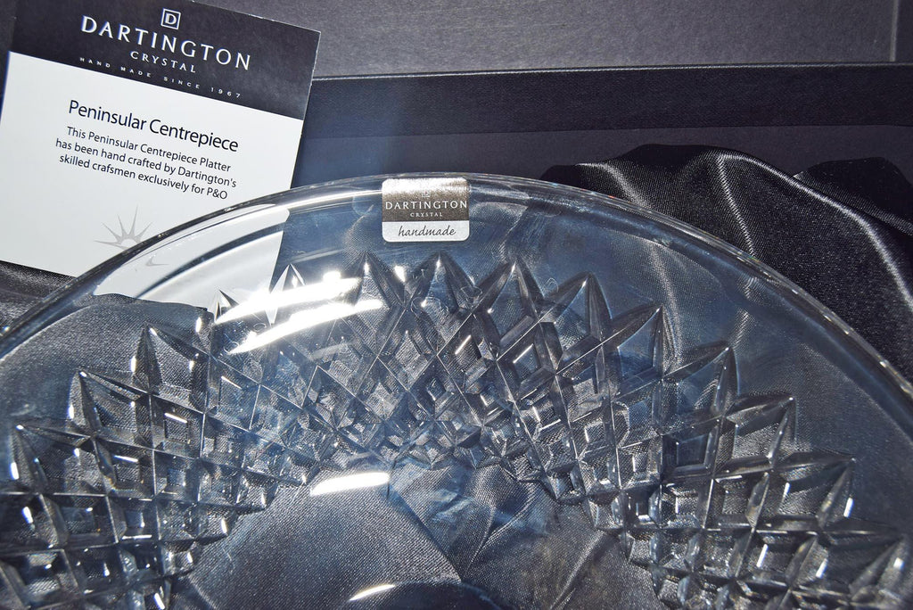 Dartington Crystal Peninsular Centrepiece Bowl Arcadia P&O Cruises