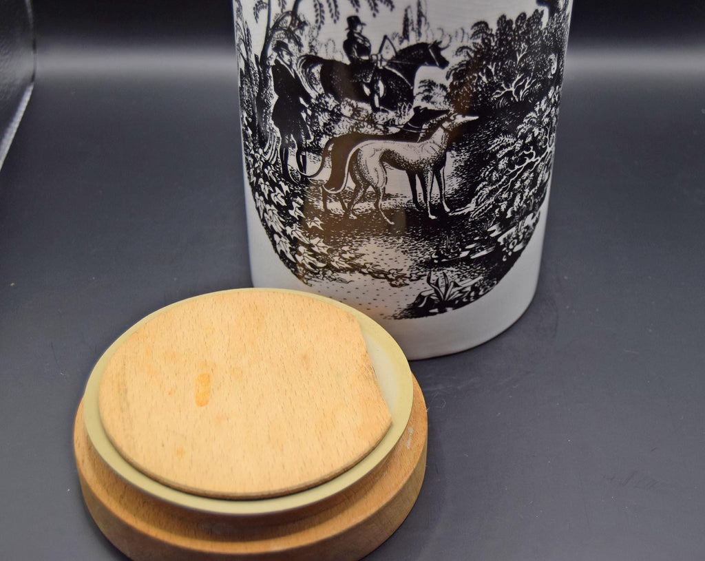 Rare Portmeirion Country Life Large Ceramic storage Jar  c1990s