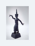 Vintage Bronze Khon Thai Siamese Temple Dancer c1950s