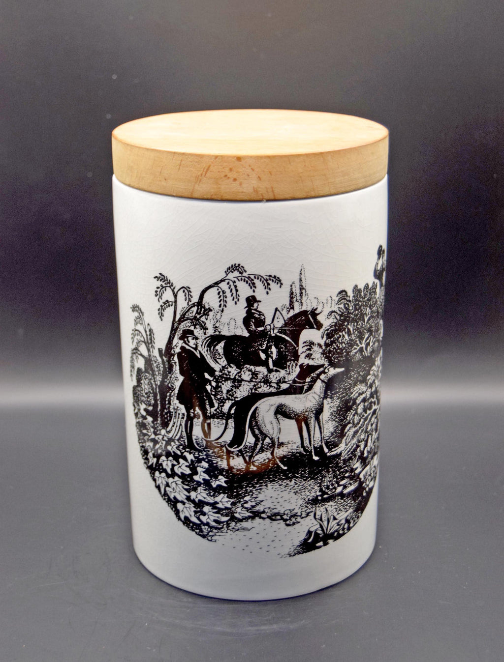 Rare Portmeirion Country Life Large Ceramic storage Jar  c1990s