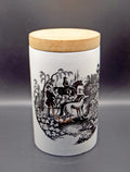 Rare Portmeirion Country Life Large Ceramic storage Jar  c1990s