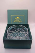 Vintage Bohemia Ascot Fine Cut Lead Crystal Bowl - Original Box - New Old Stock