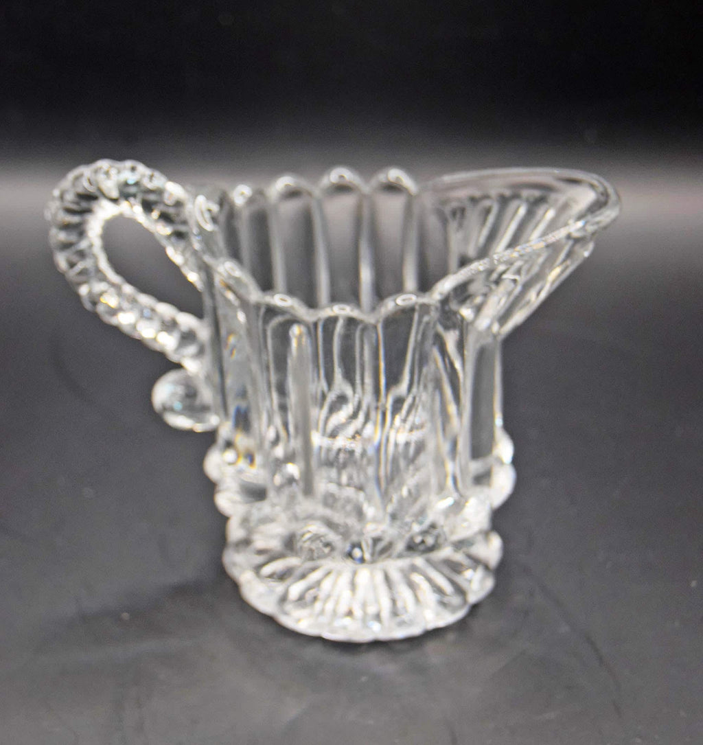 Antique Victorian Pressed Glass Milk Jug | Edward Moore & Co. | 1887