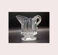 Antique Victorian Pressed Glass Milk Jug | Edward Moore & Co. | 1887