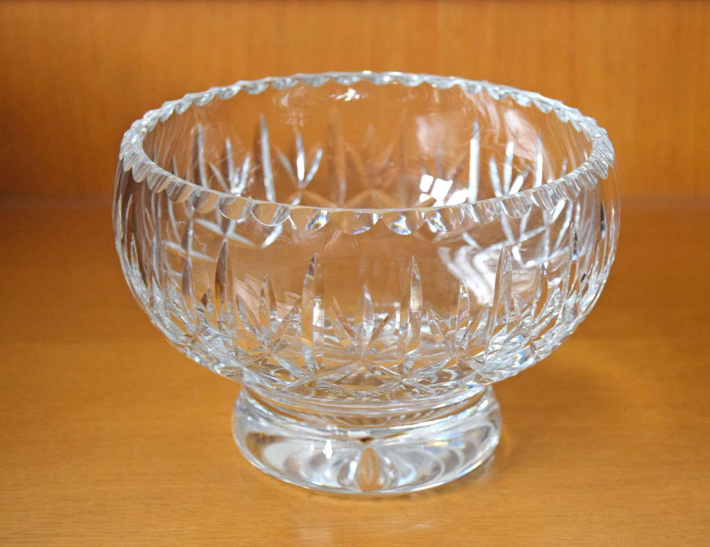 Waterford Crystal Killarney Lead Crystal Bowl - 1.5kgs - Heavy Irish Glass