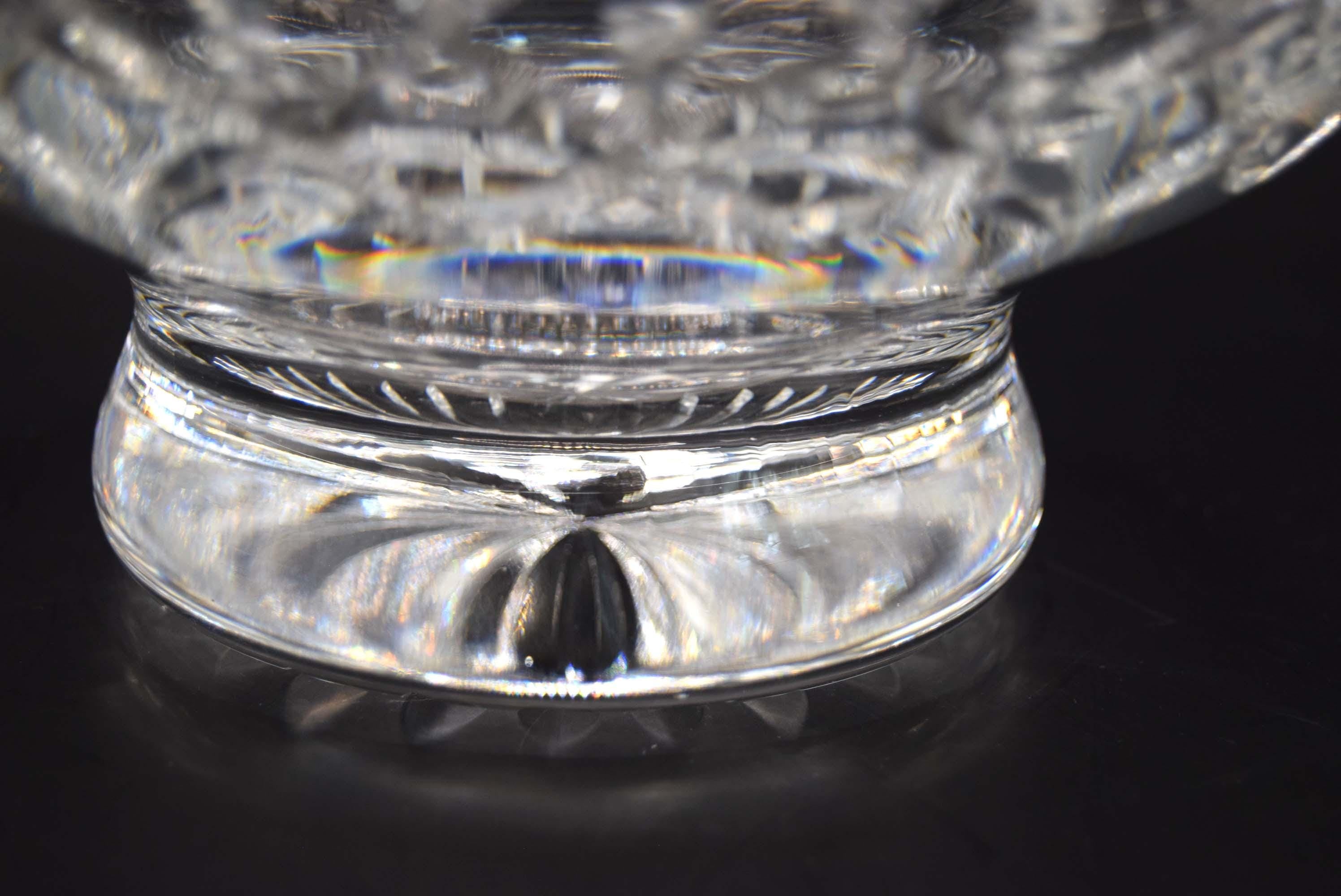 Waterford Crystal Killarney Lead Crystal Bowl - 1.5kgs - Heavy Irish Glass