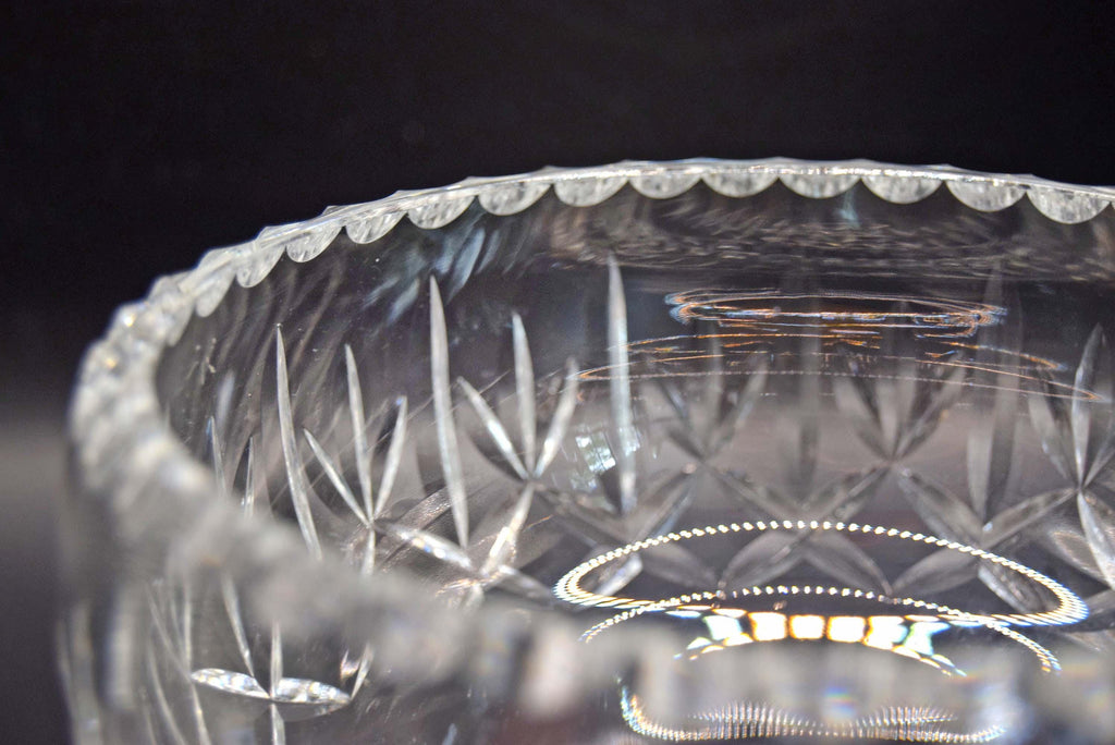 Waterford Crystal Killarney Lead Crystal Bowl - 1.5kgs - Heavy Irish Glass