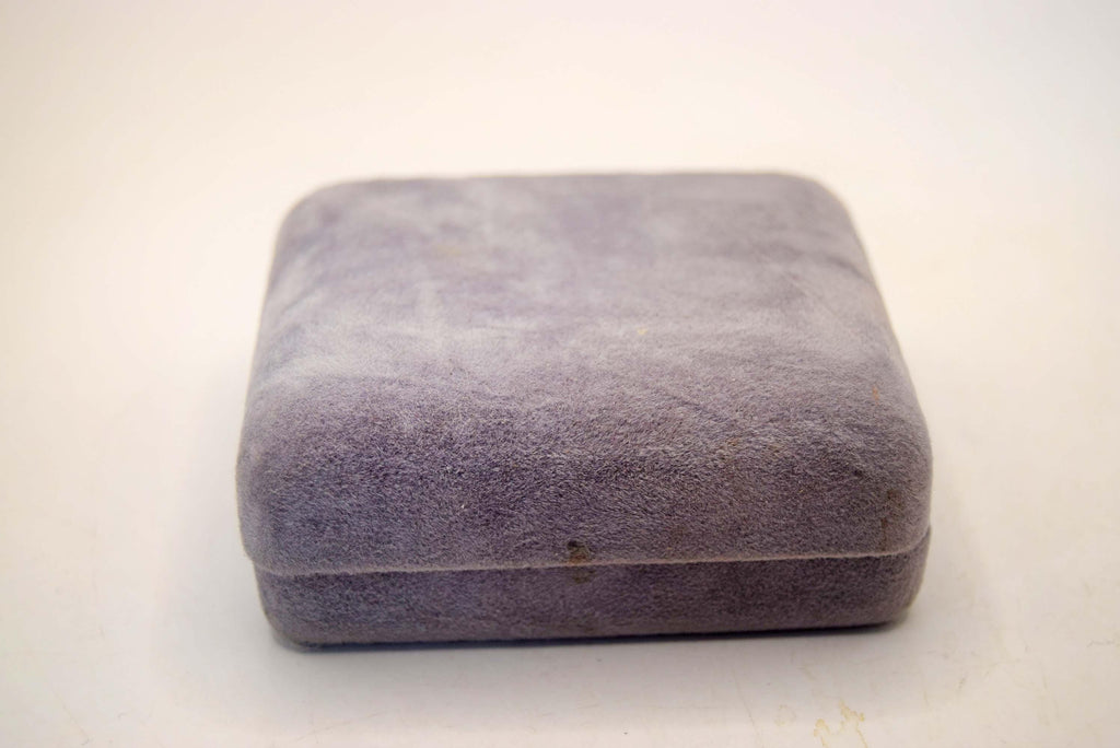 Vintage Charles Rose Fine Bone China Violet Brooch with Original Velvet Box.
