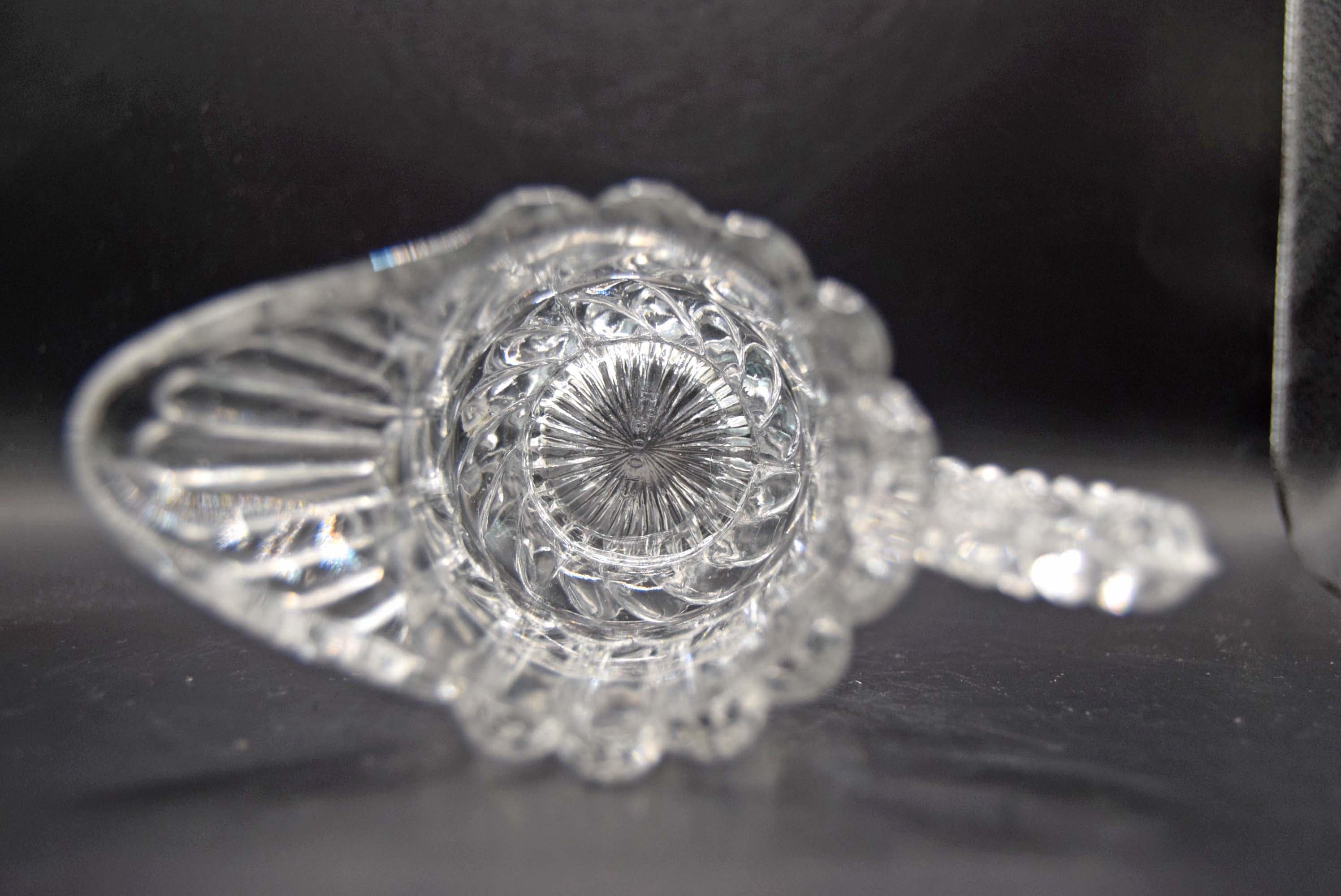 Antique Victorian Pressed Glass Milk Jug | Edward Moore & Co. | 1887