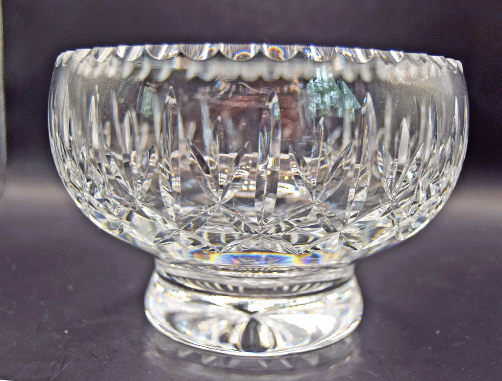 Waterford Crystal Killarney Lead Crystal Bowl - 1.5kgs - Heavy Irish Glass