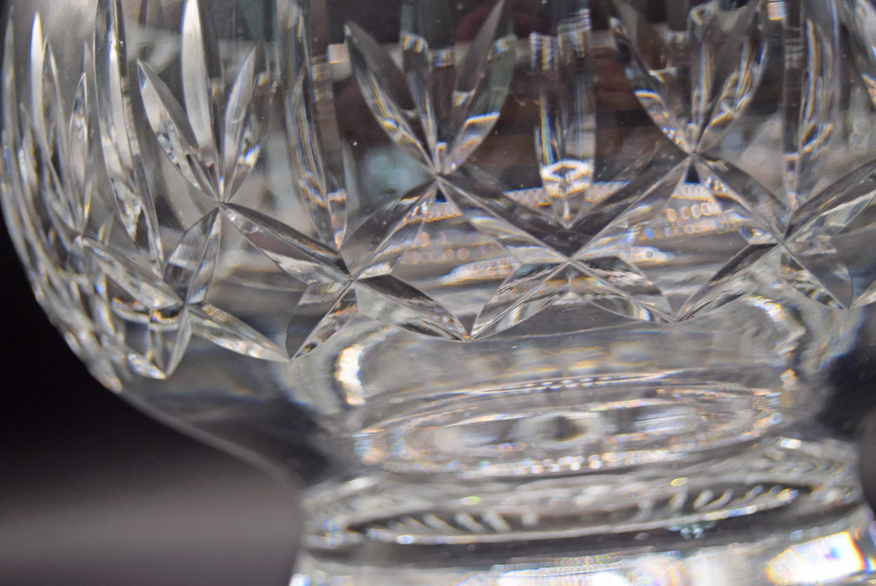 Waterford Crystal Killarney Lead Crystal Bowl - 1.5kgs - Heavy Irish Glass
