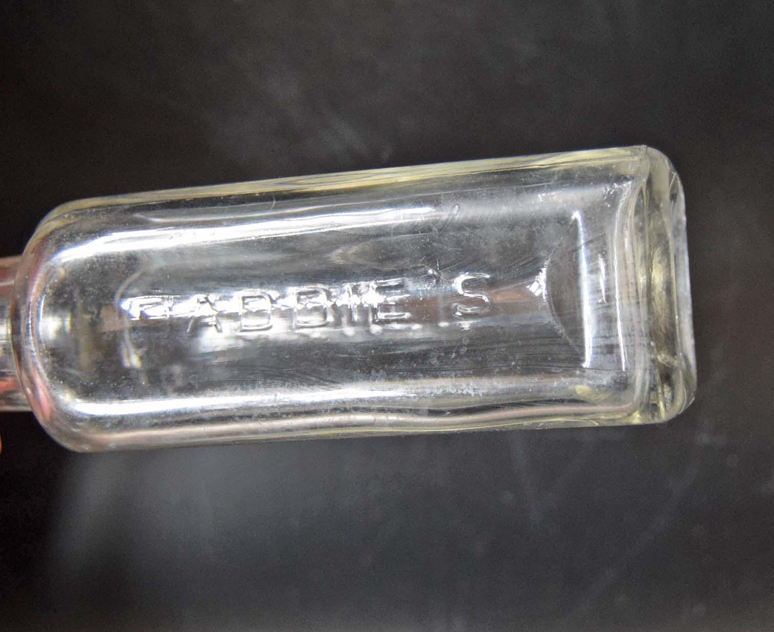 6 Antique Bottle including Mint 1930s Cork Top Daddies Sauce Bottle - ABC 4 base