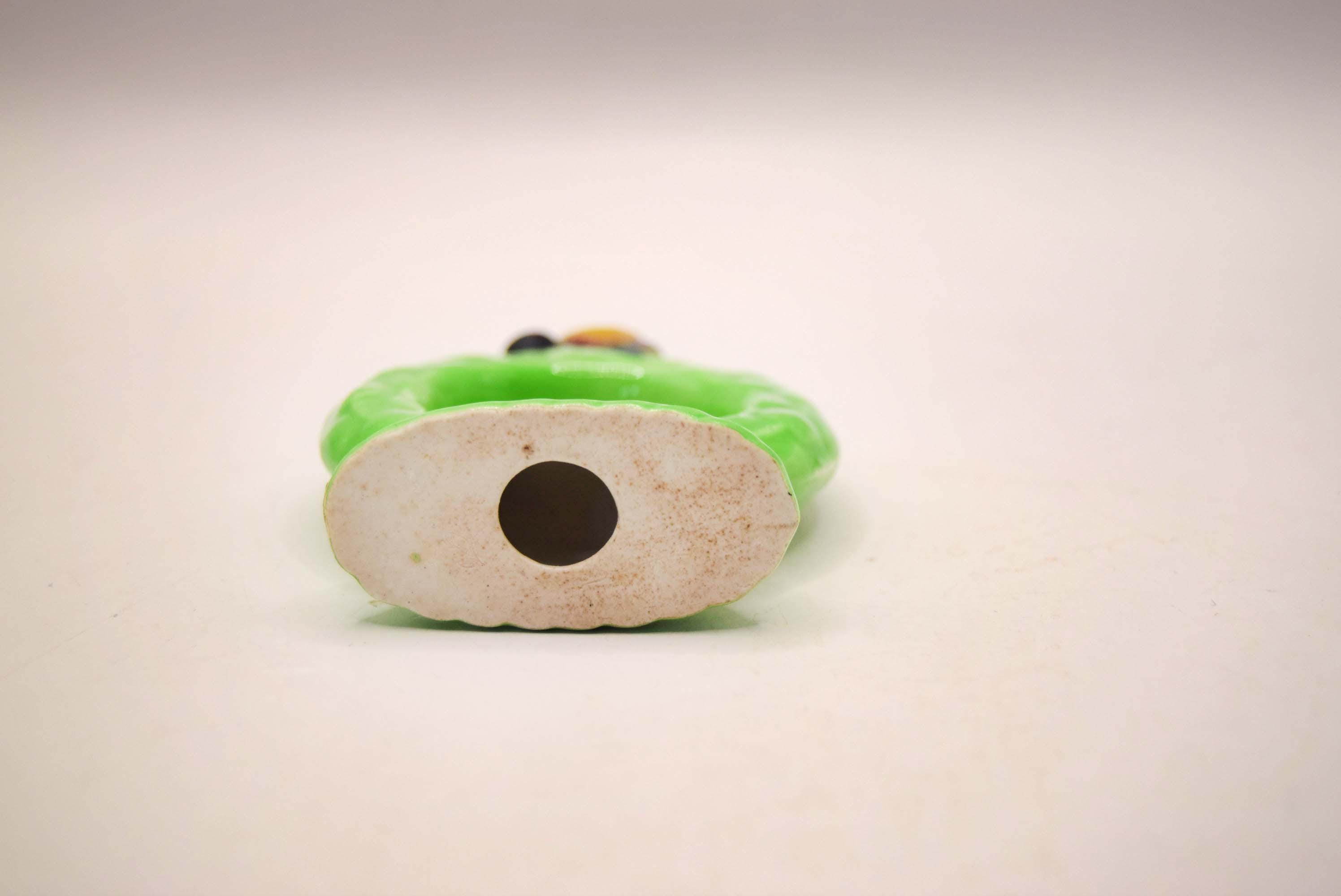 Very Rare Carlton Ware  Fruit Basket  Napkin Ring | 1935 Art Deco | Mint