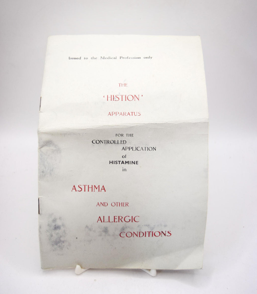 Vintage Histion Apparatus Medical Oddity 1940s Quack Medicine Allergy Diagnosis