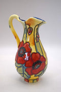 Charming miniature decorative jug by Old Tupton Ware features the highly collectible and vibrant Yellow Poppy pattern.